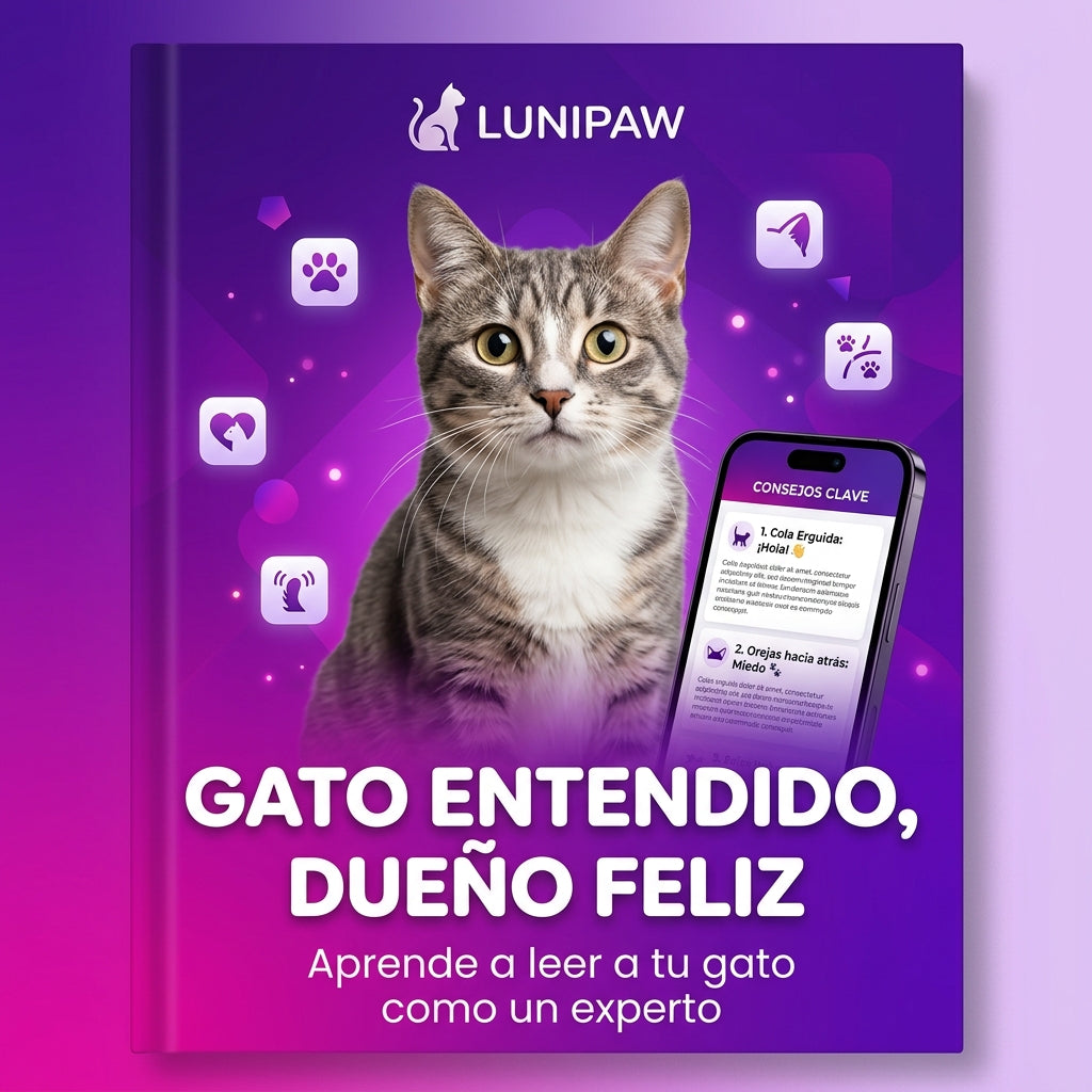 Aprende a interpretar el comportamiento de tu gato