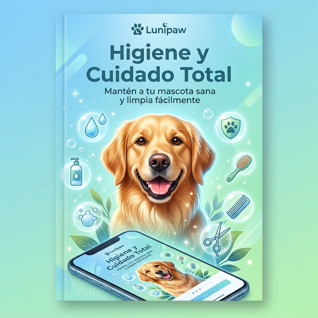 Mantén a tu mascota limpia, sana y feliz